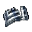 Piece of Broken Armour — A fragment of a broken suit of armour.