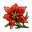 Blutrote Blume