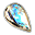 Moonstone — A spark of moonlight is encapsulated within this teardrop-shaped jewel. Used for refining a piece of equipment.