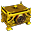 Aureolin Treasure — A golden-yellow treasure chest which may contain Zodiac equipment, sashes or insignia.