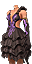 Witch's Dress+ — This mystical black dress is the perfect little witch's costume. Provides you with at least one random bonus.