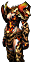 Harness of Horror+(Gold) — Flaming infernal armour, perfect for instilling terror. Provides you with at least one random bonus. This item is tradeable.