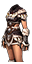 Brown Wolf Costume+ (f) — This brown fur outfit awakens the wolf in every woman. Provides you with at least one random bonus.