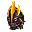 Cop. Fanged Helmet+ (f) — A blood-curdling helmet for Halloween which will scare the living daylights out of your enemies. Provides you with at least one random bonus.