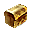 Gold Treasure Chest — A decorated gold box that can be opened with a gold key.