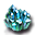 Cor Draconis (Precious) — Crystal dragon heart. Class: precious. Contains a matt dragon stone of the class rough to antique.